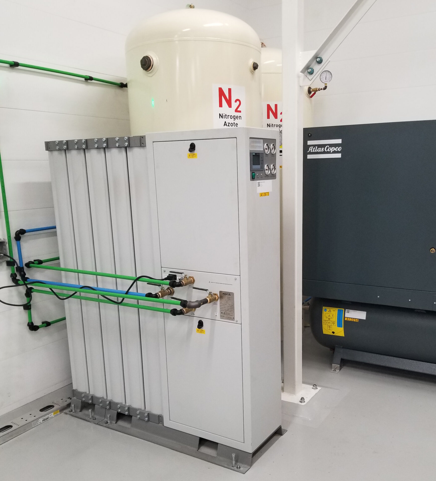 PSA Nitrogen Generator supplied by Compressed Gas Technologies